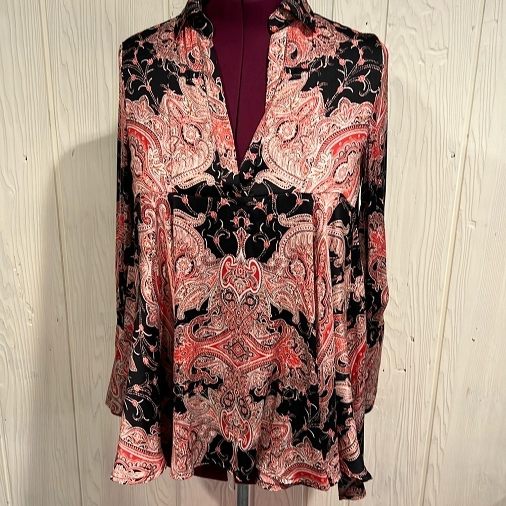 Free People Field of Butterflies Tunic XS